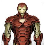  armor helmet iron_man marvel oekaki sketch 
