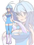  0peko blue_hair personification pokemon swablu 