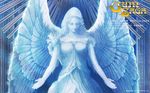  angel_wings fantasy guin_saga highres landscape scenery statue wallpaper wings 