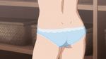  animated animated_gif ass benitsubasa blue_panties breasts gif lowres nipples panties pink_hair sekirei underwear undressing 