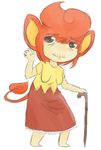  chibicyndaquil gijinka pansear personification pokemon red 