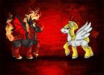  (mlp)_courage captain_courage_(mlp) demon dr_pickelle equine evil feral fire friendship_is_magic hasbro horse male mammal my_little_pony pegasus pony red_eyes thedarkfear wings 