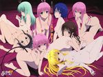  breasts golden_darkness kotegawa_yui lala_satalin_deviluke momo_velia_deviluke nana_asta_deviluke nipples nude run_elsie_jewelria sairenji_haruna tail to_love_ru yuuki_mikan 