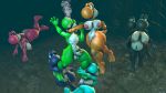  3d_(artwork) air_bubbles anthro asphyxiation barefoot big_breasts breasts carrying child cub daemont92 digital_media_(artwork) domination drowning feet female female_domination fight grappling group male mario_bros nintendo nipples nude piggyback pregnant punching restrained source_filmmaker story story_in_description struggling swimming thick_thighs underwater video_games violence voluptuous water wide_hips yoshi young 