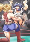  arena catfight female girl highres maiden_sakurazaki muscle remy_dadarne wrestle_angels wrestling 