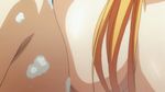  animated animated_gif asobi_ni_iku_yo! breast_press breasts cat_tail eris_(asobi_ni_iku_yo!) gif huge_breasts long_hair lowres naked nipples nude orange_hair 