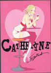  atlus blonde_hair catherine catherine_(game) high_heels highres lipstick makeup thighhighs 