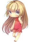  animated animated_gif blonde_hair blue_eyes chibi chinese_clothes gif girl long_hair lowres 