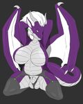  big_breasts breasts comfycushion dragon herm intersex majora pose sheath stockings tail 