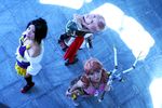  black_eyes cosplay final_fantasy final_fantasy_xiii lebreau lightning_farron oerba_dia_vanille photo sexy 