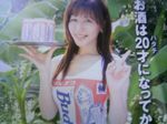  alcohol beer budweiser inoue_kikuko photo product_placement real_life seiyuu solo swimsuit 