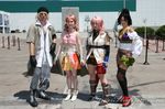  black_eyes cosplay fail final_fantasy final_fantasy_xiii lebreau lightning lightning_farron oerba_dia_vanille photo snow snow_villiers vanille 