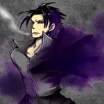  atsuki_(tomomo28) black_hair crawdo king_of_fighters m.u.g.e.n mugen_(game) pixiv_thumbnail resized smoke snk 