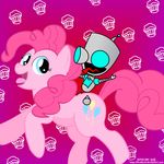  equine friendship_is_magic gir hasbro invader_zim invidlord my_little_pony pink pink_hair pinkie_pie_(mlp) 