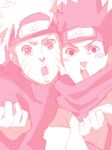  2boys artist_request comedy funny multiple_boys naruto sarutobi_konohamaru shinanoyo source_request tegaki uzumaki_naruto 