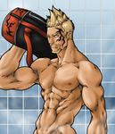  final_fantasy final_fantasy_viii male male_focus muscle solo zell_dincht 