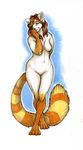  2011 breasts female kipcha nude red_panda solo white 