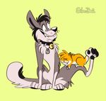  animated canine dog_tags gif humping silverdeni tail wolf 