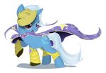  cape cutie_mark equine female feral friendship_is_magic hasbro horn horse mammal mask my_little_pony pony solo trixie_(mlp) unicorn unknown_artist 