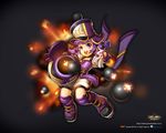  alchemist arme grand_chase purple_eyes purple_hair tagme 