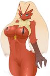  avian big_breasts big_thighs bikini bird blaziken blue_eyes breasts chest_tuft clothed clothing edit female fur hair long_hair nintendo nipples pok&#233;mon pok&#233;morph pok&eacute;mon pok&eacute;morph pubes pubic_hair sindoll skimpy sling_bikini solo swimsuit thick_thighs tight_clothing tuft video_games voluptuous wide_hips 