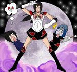  crossdress naruto parody sailor_moon skirt uchiha_itachi uchiha_sasuke what 