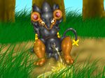  female foxon_the_fur luxray peeing urine watersports 