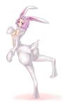  human lagomorph lapine mammal rabbit solo suit wide_hips 