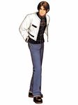  kusanagi_kyou male_focus mori_toshiaki official_art snk solo the_king_of_fighters the_king_of_fighters_2000 