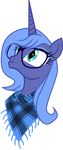  alicorn equine eyewear female feral friendship_is_magic glasses hair hasbro horn horse keffiyeh long_hair mammal my_little_pony pegacorn pince-nez pony portrait princess_luna_(mlp) shemagh solo unicorn 