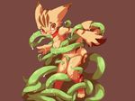  anthro breasts canine collar female fondling forced fox higoro mammal open_mouth plain_background rape red_eyes simple_background solo stripes suspension tentacle_rape tentacles 