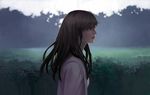  bad_source black_hair highres landscape long_hair original shroedinger solo 