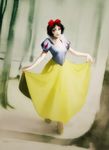  bad_deviantart_id bad_id black_hair bow disney dress forest hair_bow jace_wallace long_skirt nature puff_and_slash_sleeves puffy_sleeves short_hair short_sleeves skirt skirt_hold smile snow_white_(grimm) snow_white_and_the_seven_dwarfs solo 