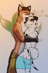  ayato clothing dalmatian dog duo fox foxy hug kawolfsdream male mammal shorts thong topless traced 