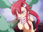  artist_request bdsm blush bondage bound cencored censored green_skin monster niplees nipples penis pennis rape red_hair tengen_toppa_gurren_lagann yellow_eyes yoko_littner 