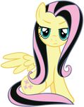  arthropod black_hair blue_eyes butterfly cutie_mark equine female feral fluttershy_(mlp) friendship_is_magic hair hi_res horse insect long_hair mammal mihaaaa multi-colored_hair my_little_pony pegasus pink_hair pony solo wings 