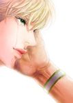  bad_id bad_pixiv_id barnaby_brooks_jr blonde_hair eyelashes green_eyes kaburagi_t_kotetsu lee_(xxxwleexxx) lips male_focus multiple_boys realistic tears tiger_&amp;_bunny wiping_tears 