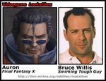  auron bruce_willis final_fantasy_x glasses scar sunglasses 