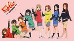  akiyama_mio artist_request black_eyes black_hair blonde_hair blue_eyes brown_eyes brown_hair casual closed_eyes everyone eyebrows hairband highres hirasawa_ui hirasawa_yui k-on! kotobuki_tsumugi legs let's_go! long_hair manabe_nodoka multiple_girls nakano_azusa pantyhose pencil_skirt ponytail shoes short_hair skirt socks tainaka_ritsu tiptoes twintails uwabaki v yamanaka_sawako 