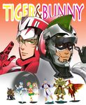  6+boys antonio_lopez bad_id bad_pixiv_id barnaby_brooks_jr blonde_hair blue_rose_(tiger_&amp;_bunny) brown_eyes brown_hair cape dragon_kid facial_hair fire_emblem_(tiger_&amp;_bunny) green_eyes hat huang_baoling ivan_karelin kaburagi_t_kotetsu karina_lyle keith_goodman mask multiple_boys multiple_girls nathan_seymour origami_cyclone power_armor power_suit rakka_c rock_bison short_hair sky_high stubble superhero tiger_&amp;_bunny wild_tiger 