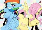  &lt;3 anthro anthrofied arthropod balls big_breasts big_butt blue_eyes blue_fur blush breasts butt butterfly cutie_mark enjoyment equine female fluttershy_(mlp) friendship_is_magic fur grin group group_sex hair horse hot_dogging insect interspecies male mammal multi-colored_hair multicolored_background my_little_pony pegasus penis pink_hair pony purple_eyes rainbow_dash_(mlp) rainbow_hair sex sho-n-d smile spike_(mlp) straight teamwork threesome two_tone_hair wing_boner wings yellow_fur 