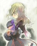  blonde_hair doll dress elize_lutus green_eyes mooche tales_of_(series) tales_of_xillia teepo_(tales) 