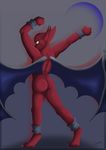  butt capcom demon&#039;s_crest firebrand gargoyle male red_arremer solo spinal22 stretching 