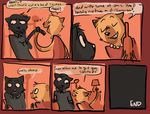  adam cat comic crossdressing dialogue eliza feline girly male necklace ricket 