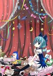  bad_id bad_pixiv_id bird blonde_hair blue_eyes blue_hair bow box bunny cake candy cirno crescent crumbs eating finger_to_mouth food food_on_face frills frog fruit gift gift_box green_eyes grief_seed hair_bow hat ice_cream kamakura_(nichijou) kokono_(sakaebaka) mahou_shoujo_madoka_magica mawaru_penguindrum mobile mogura_(nichijou) moriya_suwako multiple_girls nichijou penguin pocky shark short_hair sitting spoon star strawberry stuffed_animal stuffed_toy sun teddy_bear touhou toy wings 