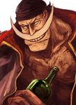  bad_id bad_pixiv_id bandana bottle edward_newgate facial_hair grin male_focus mustache old_man one_piece revision scar smile solo tsuyomaru 