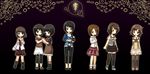  amakura_mayu amakura_mio asou_misaki bandages black_hair boots brown_hair camera chibi dress everyone fatal_frame fatal_frame_2 fatal_frame_3 fatal_frame_4 hagino_chiyoko hinasaki_miku kurosawa_rei minazuki_ruka mole multiple_girls pantyhose school_uniform shoes siblings sisters skirt tsukimori_madoka 