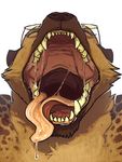  eyewear female glasses hyena mammal open_mouth shenzi solo spotted_hyena teeth tongue vorarephilia vore 