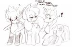  applejack_(mlp cowboy_hat darkie english_text feral friendship_is_magic hair hat markings mean mel_the_hybrid my_little_pony ooc ponification twilight_sparkle_(mlp) 