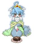  cake canine clothed clothing cum cumshot erection food fox half-dressed jewelry kame_3 kneeling male mammal orgasm penis plain_background solo 